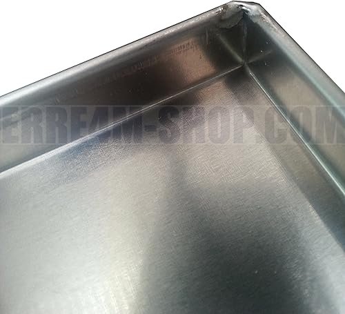 Erre4m Plaque de cuisson professionnelle 60 x 40 x 4 cm en aluminium - Nail Gallerys