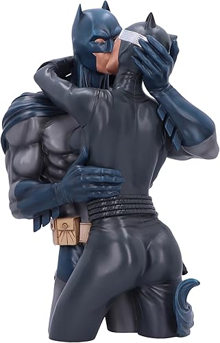 Nemesis Now Buste Batman et Catwoman 30 cm, résine, Produit sous Licence Officielle DC, décoration Batman et Catwoman, Collection DC Hero, moulé dans la Meilleure résine, habilement Peint à la Main - Nail Gallerys