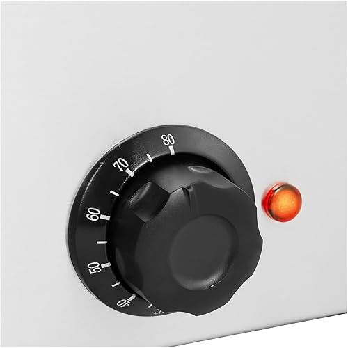 Royal Catering RCBM_GN1/3_1 Bain-marie professionnel 640 W 3 x GN 1/3 Bain-marie inox - Nail Gallerys