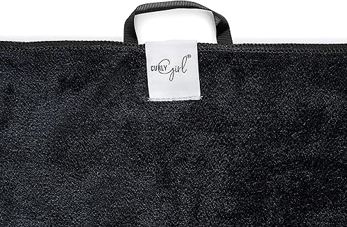 Curly Girl, Serviette pour Cheveux bouclés, Grande Microfibre 55,9 x 99,1 cm, Super absorbante - Nail Gallerys
