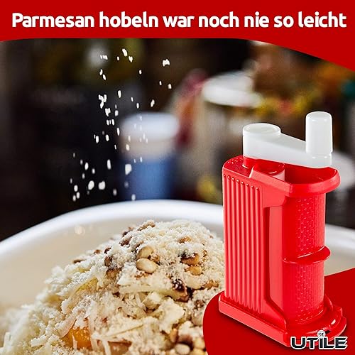 UTiLE Râpe à fromage professionnelle pour parfaitement râper du fromage à pâte dure et du chocolat - Lavable au lave-vaisselle, rangement facile et durable - Nail Gallerys