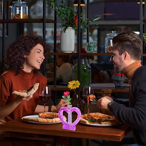 Afunta Lot de 2 moules hexagonaux en résine époxy avec 6 tubes pour la propagation de plantes, la culture hydroponique, la conservation des fleurs - Nail Gallerys