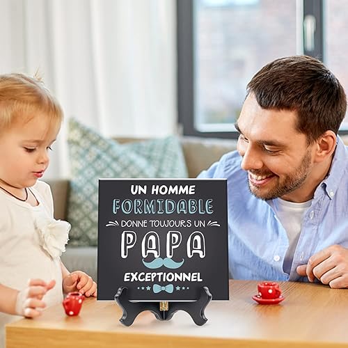 Cadeau Fête des Pères, Cadeau Papa Plaque, Cadeau Papa la Part de sa Fille Fils, Cadeau Futur Papa, Beaux Cadeau Papa pour Anniversaire, Noël, Thanksgiving, Je t'aime Cadeau Papa - Nail Gallerys