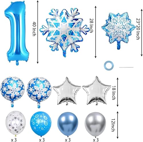 Ballon Flocon de Neige, Ballon Anniversaire 2 Ans, Aluminium Flocon de Neige Ballons, Ballons Snowflake, Thème Neiges Balloons, Balloons Aluminium Flocons de Neiges, Balloon Anniversaire Fille - Nail Gallerys