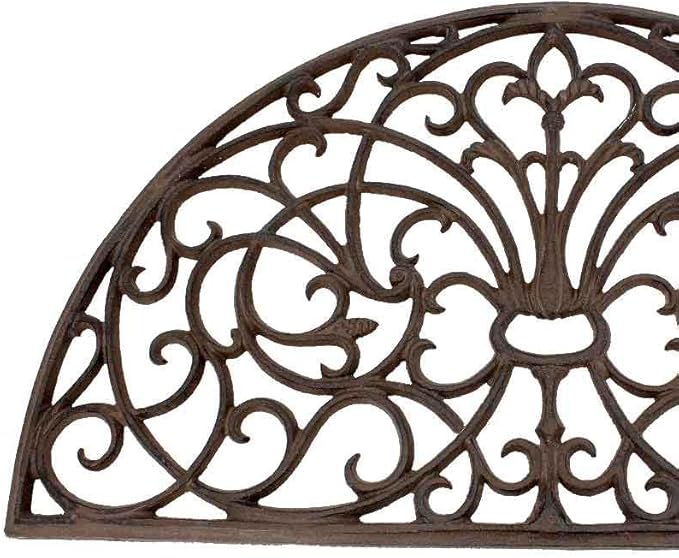 La Grande Prairie Gratte Pieds Fonte Demi Lune 69x39cm - Nail Gallerys