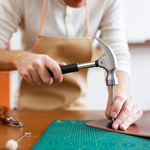 LAITER 12 Pcs Poinçon Creux en Cuir Kit d'Outil de Poinçonnage pour Maroquinerie Emporte-Pièce en Acier à Carbon pour Ceinture Bracelet Chaussures 12 Taille Différente - Nail Gallerys