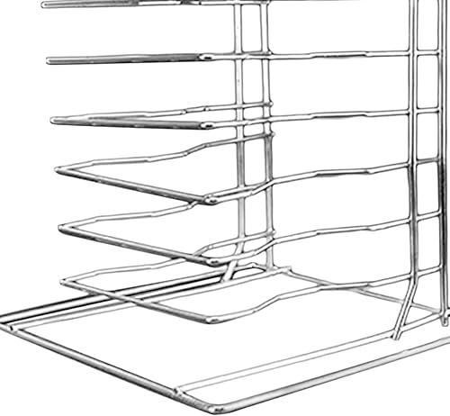 Milageto Pizza Support, Plaque Pizza Support de Refroidissement, Plaque Pizza four Polyvalent, Assiette a Pizza Support à Pizza, Plaques et Grilles pour Cuisson au four 6 Couches - Nail Gallerys