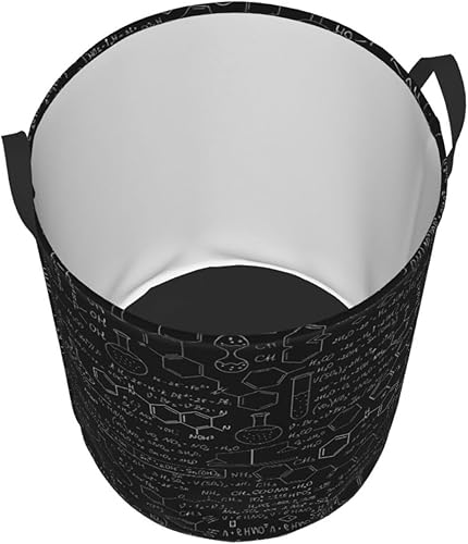 Paniers à linge abstraits, scientifiques, chimie, imprimés, paniers à linge, paniers de rangement pour vêtements - Nail Gallerys