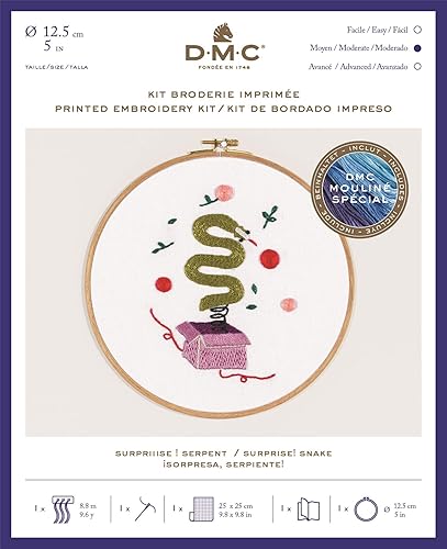 DMC - Kit broderie 'Surprise Serpent' - Nail Gallerys