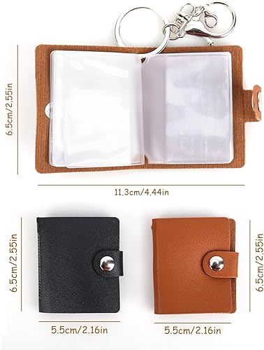 Lot de 4 Mini Album Photos À Pochettes, 5,8 cm avec 20 reliures à personnaliser soi-même Pour Photos, Cartes D'image, Photos D'identité - Nail Gallerys