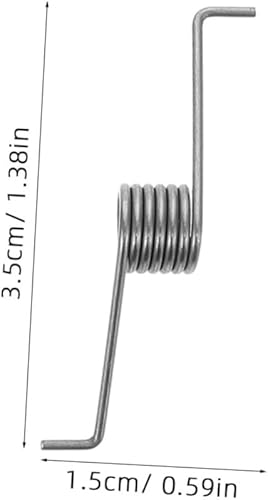 POPETPOP Kit De Ressorts De Poubelle Robuste 10 Pièces Ressorts De en Acier Inoxydable pour Porte De Garage Remplacement Rapide du Ressort du Bouton-Poussoir - Nail Gallerys