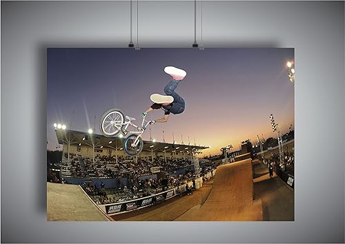 Poster Freestyle BMX Tricks on AIR - Nail Gallerys