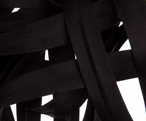 SUPER RIBBONS®™ Ruban de biais satiné de 19 mm pour couture, bordure, couture, ourlet, garnitures, accessoires, tenues et travaux manuels, 25 m sur bobines en plastique dur – Blanc cassé - Nail Gallerys