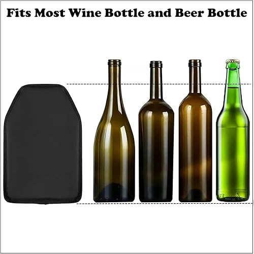 Lot de 2 manchons refroidisseurs de vin glacé, refroidisseur de vin, refroidisseur de bouteille de vin, refroidisseur de bouteille de vin, refroidisseur de bouteille de vin rouge blanc ou étincelant. - Nail Gallerys