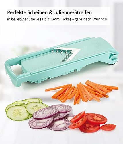 Mondoline Nicer Dicer Fusion Slicer | Couper les Legumes | Professionnelle Couper les Legumes - Nail Gallerys