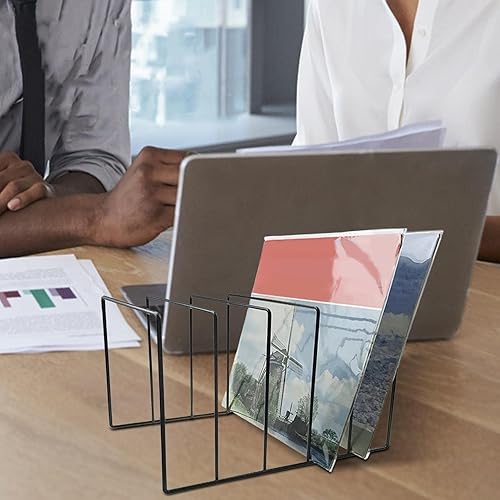 Rangement de disques vinyles – Bibliothèque en Fer Noir, Organiseur de dossie pour Bureau, Rangement de Livres, présentoir pour Cuisine, décoration, Art - Nail Gallerys