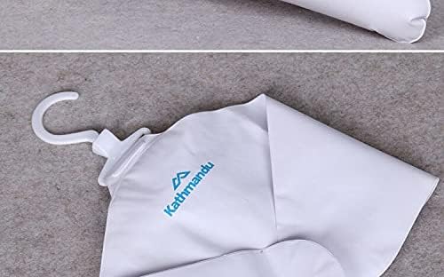 Crysdaralovebi Lot de 10 cintres triangulaires gonflables en plastique PVC blanc pour extérieur, voyage, hôtel, bureau, fête - Nail Gallerys