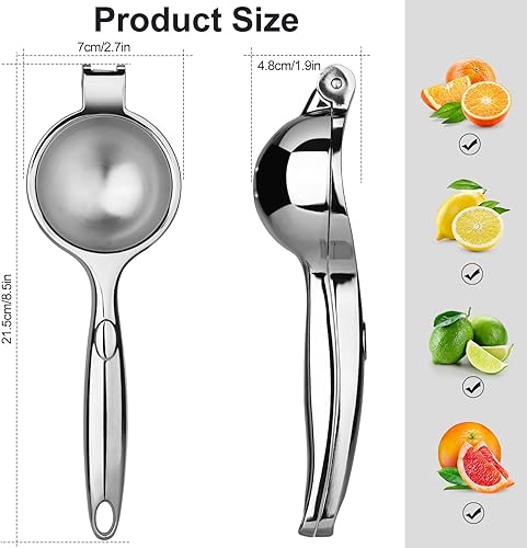 Presse Agrumes Manuel, Presse Citron, Lemon Squeezer, Presse Agrume Manuel Résistant, Presse Orange Manuel pour Cuisine, Bar, Restaurant - Nail Gallerys