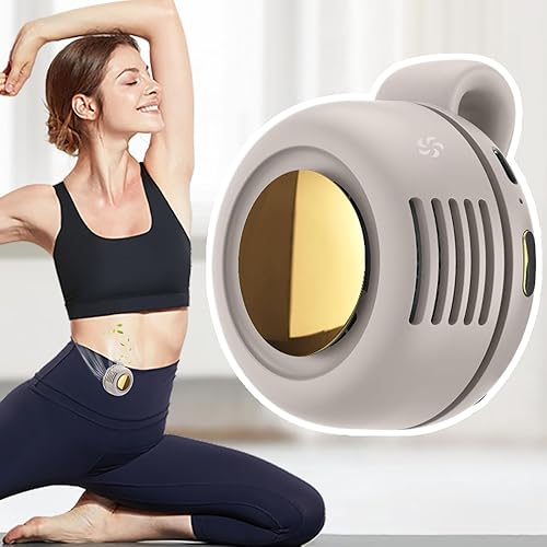 Ventilateur Clip | Ventilateur Clip Sans Pales Compact Rafraîchissant | Ventilateur Rechargeable Puissant et Silencieux 3 Vitesses Réglable pour Voyage Camping Extérieur Accessoire Rafraîchissant - Nail Gallerys