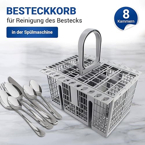 VIOKS Panier à couverts de rechange 3 pièces pour lave-vaisselle Whirlpool Bаuknecht 488000386607 Indesit Hotpoint C00386607 Panier à couverts – Bac à couverts pour panier inférieur et paniers pour - Nail Gallerys