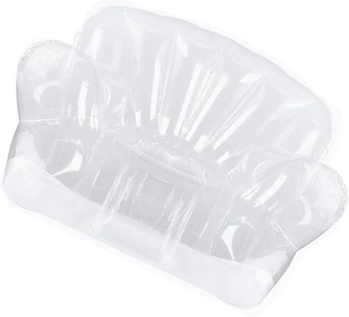 Fangxuee Canapé Gonflable, Tabouret de Canapé Transparent en PVC pour Le Camping en Plein Air - Nail Gallerys