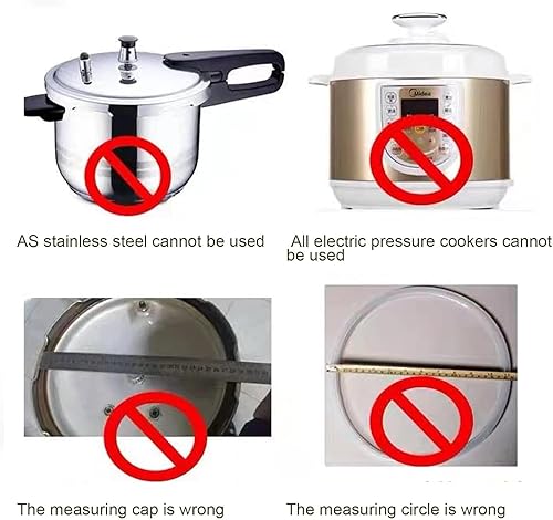 REGAPOG Joint autocuiseur,Joint cocotte Minute,Accessoires pour autocuiseurs (26CM) - Nail Gallerys