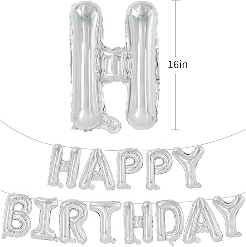 TONIFUL Lot de 52 ballons en forme de lettre de l'alphabet en Mylar avec phrase personnalisée à faire soi-même pour anniversaire, célébration, remise de diplôme - Fournitures de fête - Vert - 40,6 cm - Nail Gallerys
