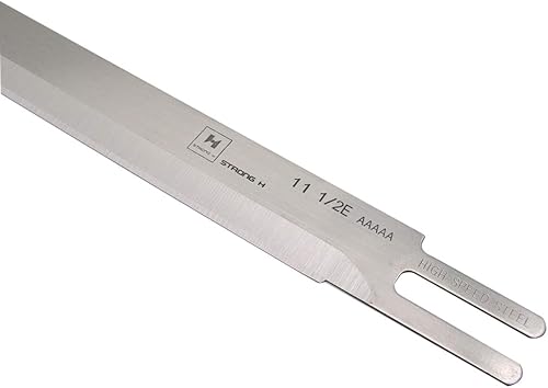 CKPSMS Marque - #11-1/2E-STRONG H-HSS-5A Eastman Lames de couteaux en acier à haute vitesse 11-1/2' - 12 pièces - Nail Gallerys