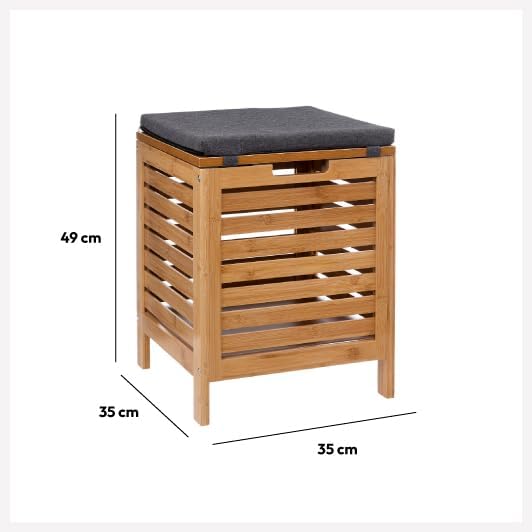 5 five simply smart Banc de Rangement Bambou - Nail Gallerys