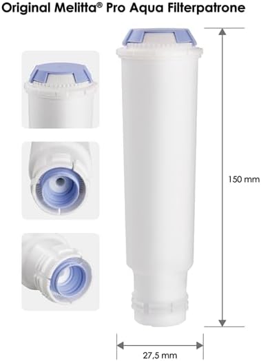 Melitta 231478 Cartouche filtrante en plastique - Nail Gallerys