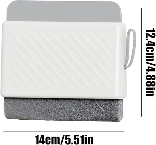 Window Squeegee, Kitchen Sink Cleaner, 5.51x4.88x0.91 inches, Crevice Cleaning Brush, Multifunctional Water Wiper Tool for Home, Toilet, Mirror, Bathroom, Kitchen, Daily Use - Nail Gallerys