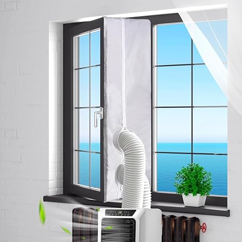 Joint De Fenêtre Pour Climatiseur Mobile | Kit De Ventilation Portable Pour Climatiseur Sur Fenêtre - Accessoires De Remplacement Avec Installation Sans Perçage Pour Extérieur En - Nail Gallerys