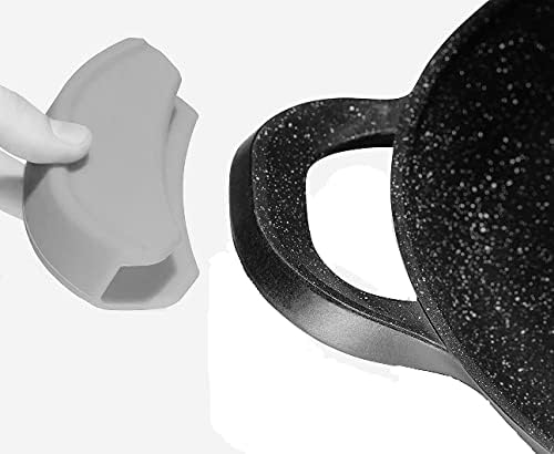 Cheffinger - Poêle à paella 32 cm – Noir - Nail Gallerys