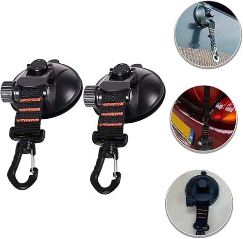 Gatuida 2Pièces Crochet de Ventouse Multifonctionnel Accessoire Pratique pour Salle de Bain Cuisine et Camping Fixation Facile et Réutilisable - Nail Gallerys