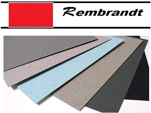 Rembrandt Papier Pastel, Pastel sec couleurs foncèes, 21 x 29.7cm,160g,6 couleurs,30feuilles - Nail Gallerys