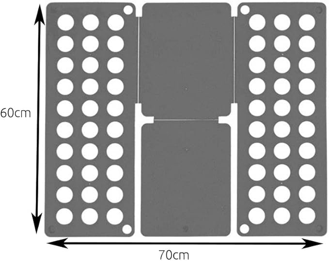Ruhhy Planche pliante Dimensions 60 x 70 cm Pliage de linge T-shirt Pull Chemises Infroissable Pratique 22601 - Nail Gallerys