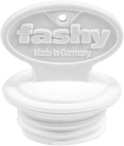 Fashy 6014 bouillottes de rechange Fermeture, Grand, filetage Ø 29 mm, blanc (Lot de 2) - Nail Gallerys