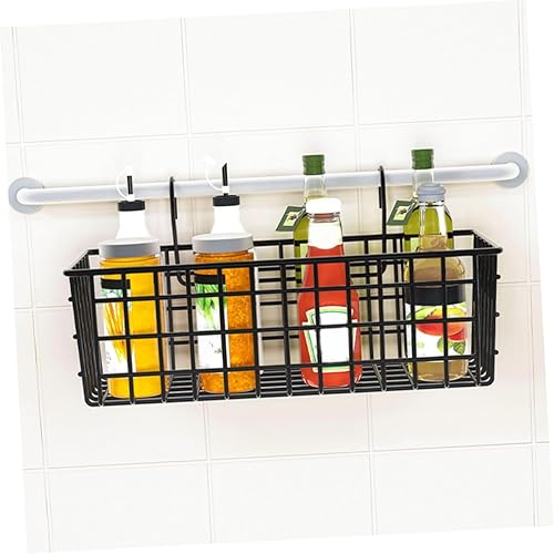 DIKACA Paniers De Rangement De Cuisine Étagère De Rangement Suspendue Panier à Légumes En Fil Métallique Panier De Porte Darmoire Panier De Porte D'armoire Le Fer Plaque De Grille - Nail Gallerys