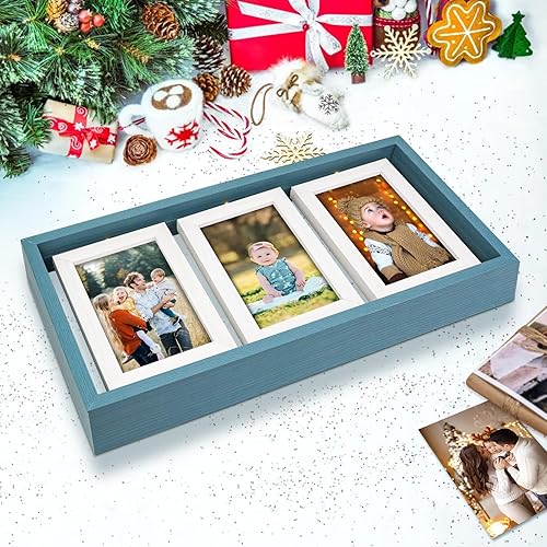 ZEEYUAN Cadre Photo Collage pour Photos Polaroid Famille Cadre Photo à Poser pour Plusieurs Photos - Nail Gallerys