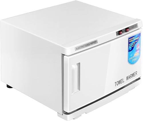 TRY-YEAN Chauffe-Serviettes UV Serviette Cabinet Chauffant LumièRe StéRilisateur Salon de Coiffure Grand Volume 16 litres 25 à 35 Serviettes pour Hôtel Salon Massage Restaurant - Nail Gallerys