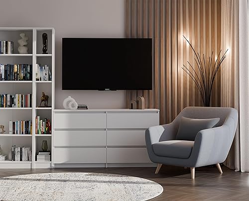 CDF Office Bibliothèque R25 | Couleur : blanc | Pour salon, bureau, bureau | Moderne | Étagère pour livres et jouets | Idéal pour chambre d'enfant, adolescent, chambre d'adolescent - Nail Gallerys