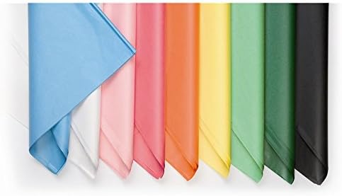 Sadipal 50 x 70 – Sac de 25 feuilles de Papier de soie, 50 x 70, Blanc - Nail Gallerys