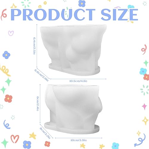 Skeadex Lot de 2 moules en silicone 3D en silicone pour chat et chien - Moule à bougie en silicone pour animaux - Moule à couler - Moule en silicone - Moule en silicone - Moule pour chien et chat - Nail Gallerys