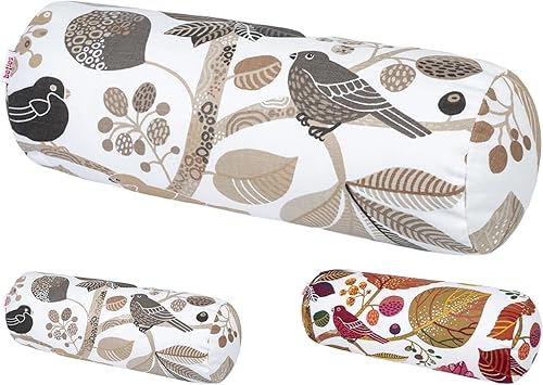 beties Zauberwald Housse de traversin, environ 15 x 40 cm, de qualité supérieure et agréable, 100 % coton (taupe) - Nail Gallerys