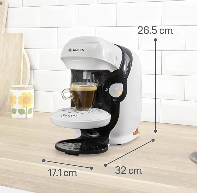 Machine a café multi-boissons - BOSCH - TASSIMO - T11 Style blanc - 1400 W - Nail Gallerys