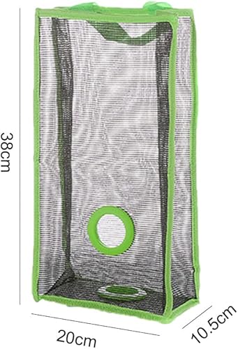 Sac de Stockage Respirant en Maille, Porte Filet Sac de D'épicerie en Plastique Réutilisable, Sacs de Rangement Legume Réutilisables en Maille pour Fruits (L Rose) - Nail Gallerys