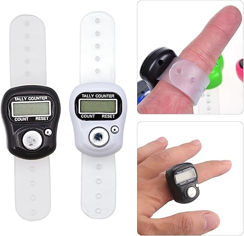 Compteurs de Doigts, Compteur Numérique, Compteur Manuel, Compte Rang Tricot, Compteur Electronique, Compteur de Doigts Clicker, Mini Compteur de Mains, Mini Compteurs de Comptage Manuels - Nail Gallerys