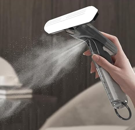 Mini vadrouille à pulvérisation pour Le Nettoyage des comptoirs, Mini vadrouille Portable de Nettoyage de Bureau Humide et Sec, vadrouilles éponge Auto-pressantes (1 Ensemble+tête en Coton*2 pièces) - Nail Gallerys