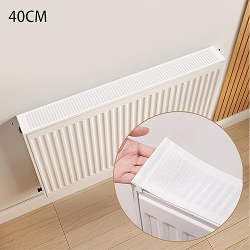 Cache-radiateur blanc - Protection anti-poussière pour radiateur - Conçu pour garder votre maison exempte de poussière avec support magnétique (40 cm) - Nail Gallerys