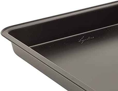 Lagostina Gustosa Rôtissoire à pâtes en acier anti-adhésif pour four, noir, 29 x 23 cm - Nail Gallerys